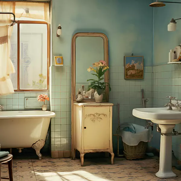 1950 Bathroom Remodel in Estero, Florida