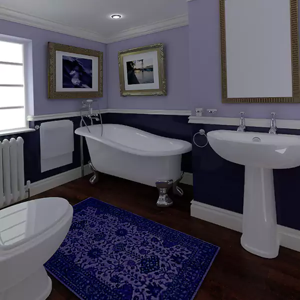 Contemporary Bathroom Remodel in Estero, Florida