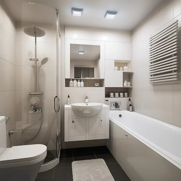 Simple Bathroom Remodel in Estero, Florida