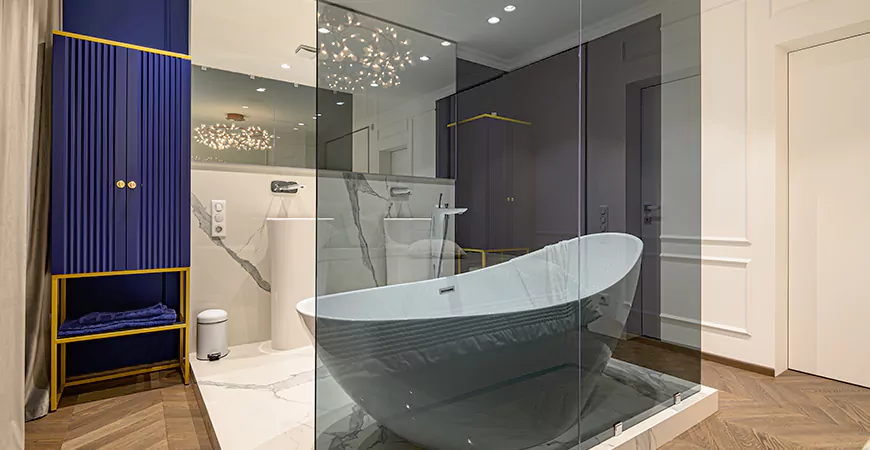 Westshore bath remodel in Estero, Florida