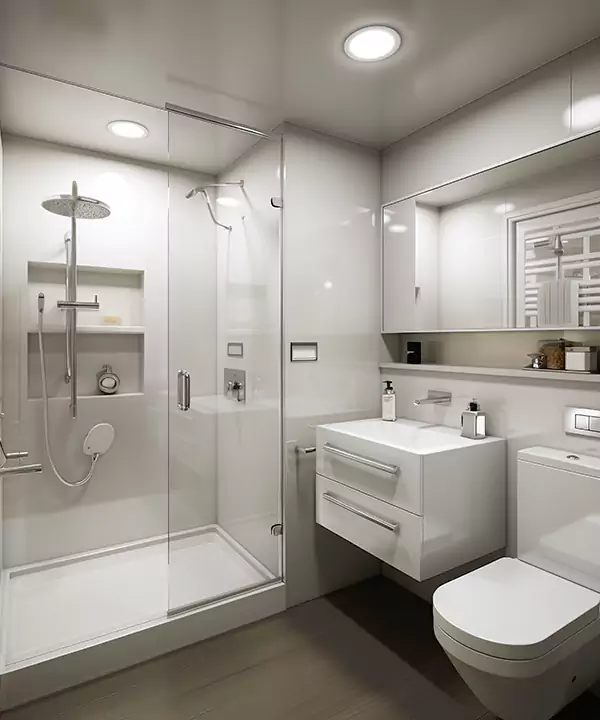 Estero's Trusted Team for White Bathroom Renovations