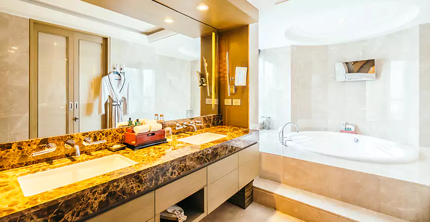 Modern Condo Bathroom Remodel in Estero