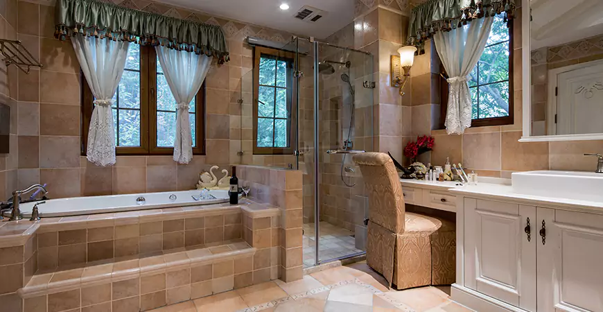 Small Custom Bathroom Remodel in Estero